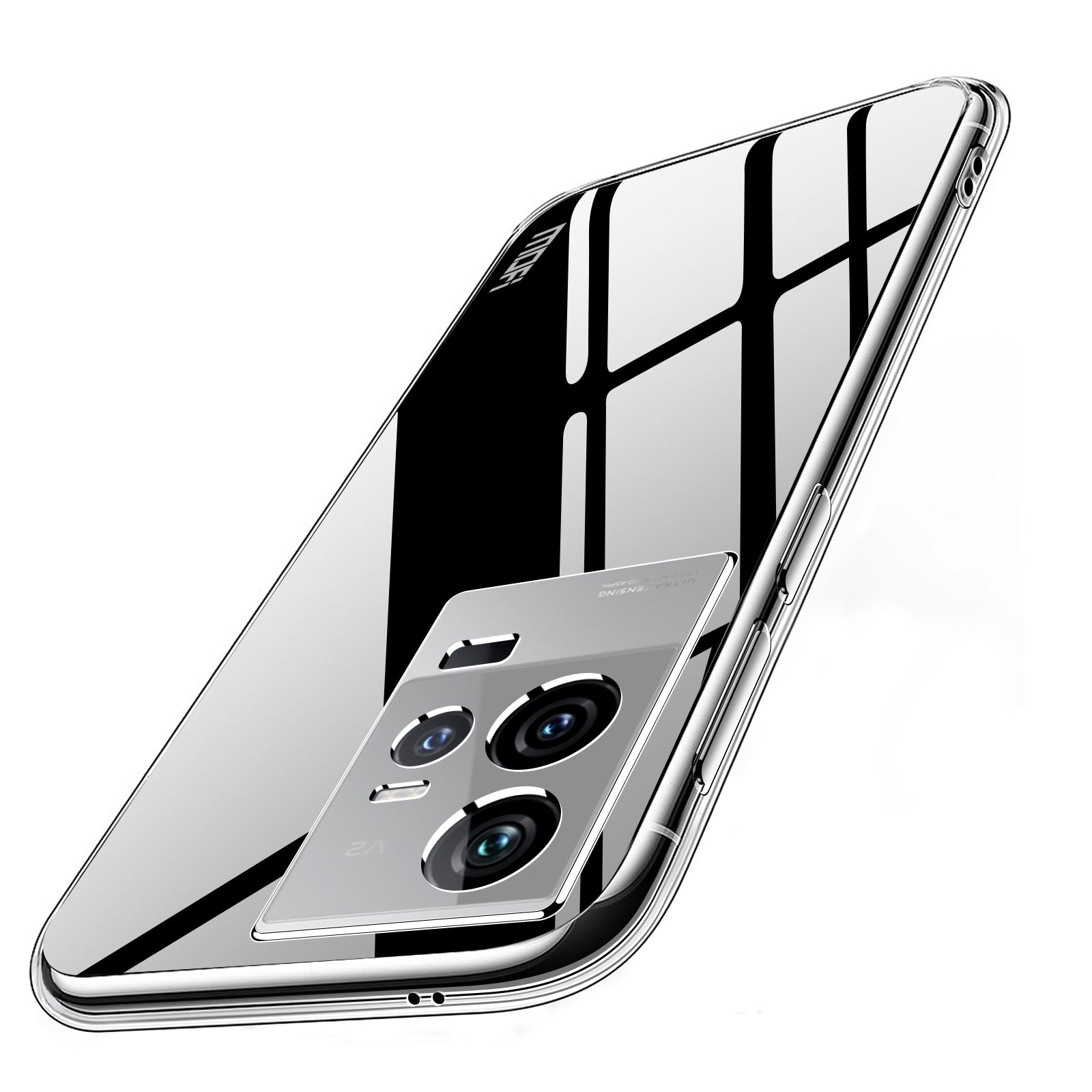 MOFI Phone Case for vivo iQOO 11 5G Drop-proof Transparent Protective Soft TPU Mobile Phone Cover MOFI Phone Case for vivo iQOO 11 5G Drop-proof Transparent Protective Soft TPU Mobile Phone Cover